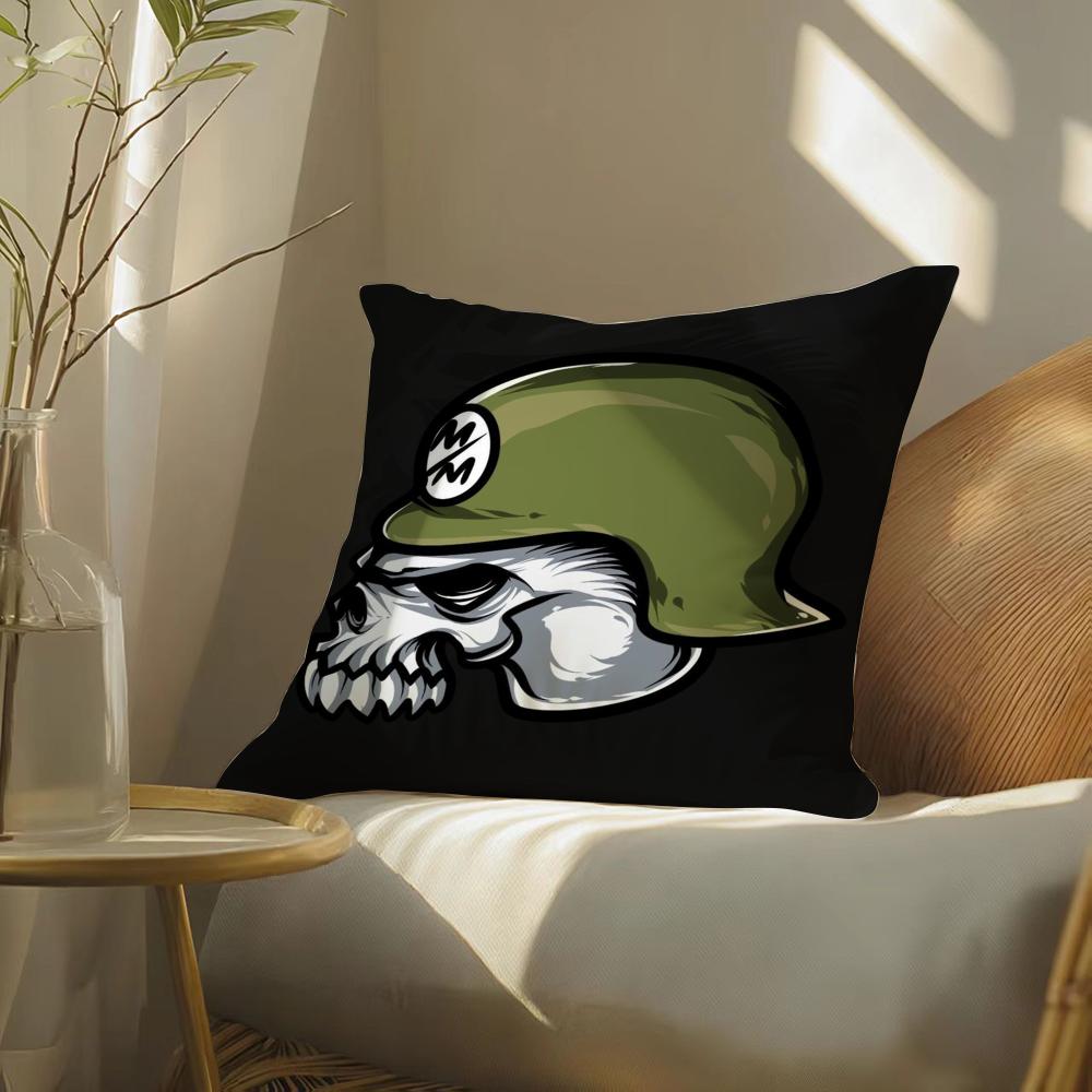 MMotocross MMetal MulishaS Pillow Case Pattern Printed Pillowcase for Living Room Sofa Cushion Cover Bedroom Decor