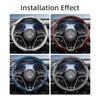 Suitable for Mercedes-Benz Carbon Fiber Texture Steering Wheel Cover with Segmented Quick-Release Design V g S a E C Class Gle Glc Gla Glb 