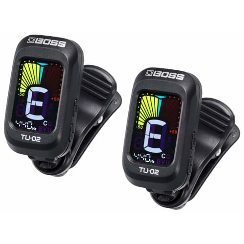 BOSS Clip-on Tuner TU-02 (Set of 2)