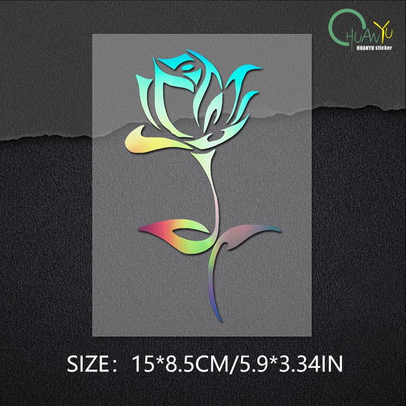 Beautiful A Rose Dead Vinyl Decal Car Sticker Waterproof Auto Decors For Truck Bumper Rear Window Laptop