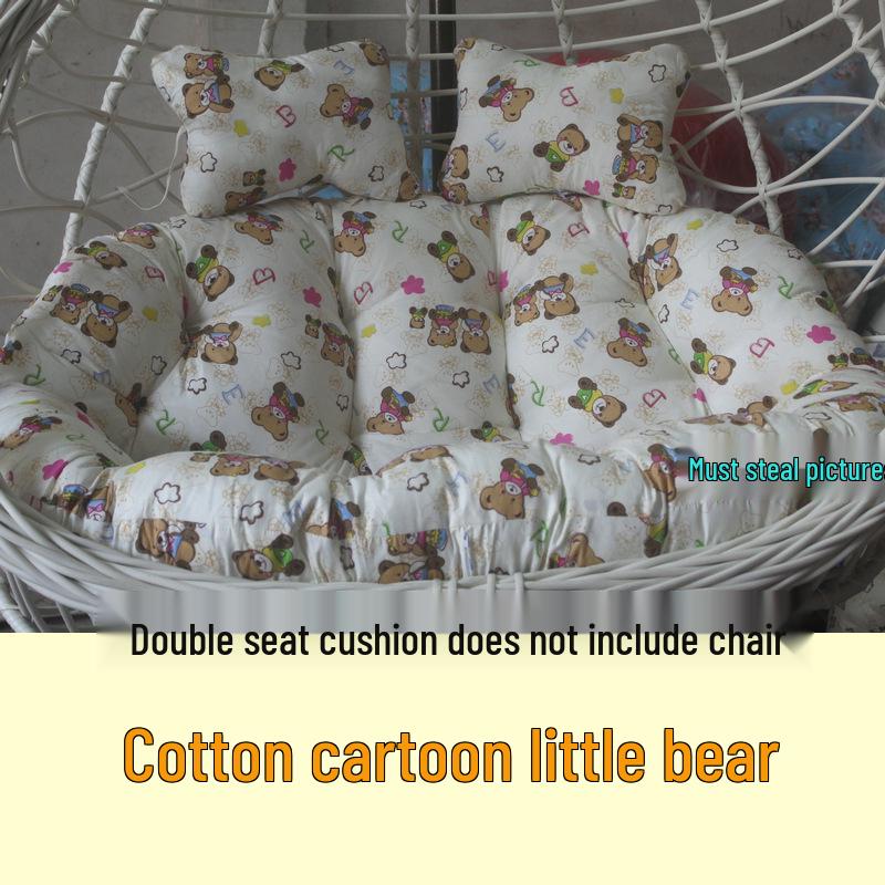 Подушка для подвесного кресла-гамака - Толстое, моющееся покрытие для плетеного кресла на осень