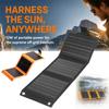 Flexible Design Foldable Solar Panel USB Port Portable Solar Charger  Emergency Power
