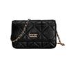 New Disney Mickey Series Synthetic Leather Crossbody Bag, Shoulder Bag, Small Square Bag Regular Unisex Black DHF41118-A