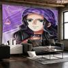 One Piece Nico Robin Wall Tapestry Aesthetic Wall Hanging Printed Fabric Blanket Decorative Tapestries For Bedroom Living Room Home Decor