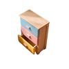 §Miniature Drawer Cabinet Bedside Table Ornament 1/12 Dollhouse Furniture Decoration Dolls House Micro Scene Photography Prop