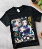 Shinobu Kocho Shirt Demon Killer Kimetsu No Yaiba Design Anime T-Shirt All Sizes Summer New Men's Women's Streetwear