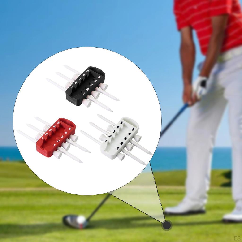 Golf Tee Height Tool Elevator Outdoor Setter,Measuring Device