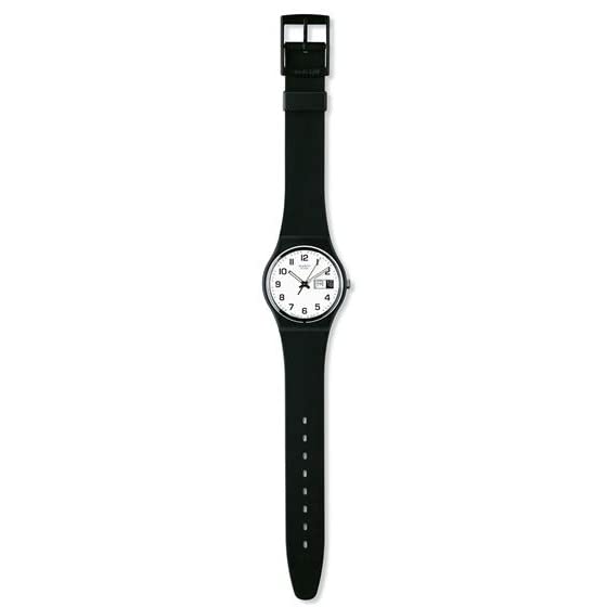 Мужские часы Swatch ONCE AGAIN GB743-S26, Черные