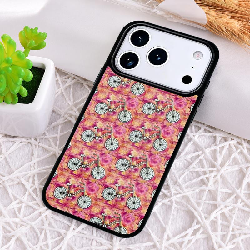 Cycling Bike Phone Case for iPhone 17 Air 16 15 11 12 14 13 Pro Max Shockproof Cover