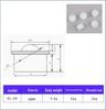 Small Stainless Steel Conveyor Ball Bearing Nylon Wheel