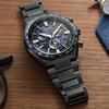 Citizen CB5967-66L ( Часы ATTESA ACT Line Black Titanium Series с питанием от солнечной батареи Eco-Drive с радиоуправлением Direct Flight)