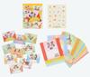Disney Mickey & Friends Origami Memo Pads, 10 Designs with Stickers, Minnie Mouse, "Tokyo Disney Resort Exclusive" Disney Merchandise, Tokyo