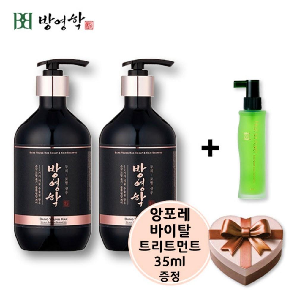 Bang Young-hak Herbal Shampoo 500ml 2 pcs + Hiangfore Power Vital 35ml