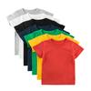 Children's Solid Color Short-sleeved T-shirt