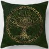 Наволочка с принтом дерева Темного мира, домашний декор, автомобильная диванная подушка