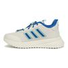X_Plrpath Comfortable Versatile Durable Low-Top Kids Training Shoes Kids Training Shoes White Blue IH1154