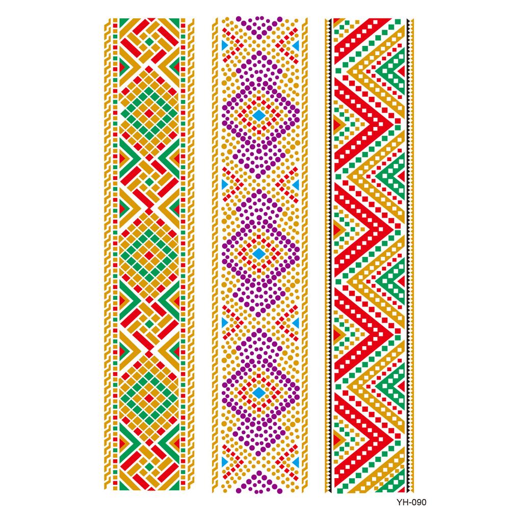 Metallic Gold Butterfly Tattoo Silver Waterproof Temporary Tattoos Stickers On The Body Women Men Boho Resort Style