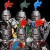Средневековый Солдат Рыцарь Фигурка MOC Строительный Блок Зеленый Дракон Замок Пехота Орки Пират Римская Кавалерия Оружие Игрушки Подарки D122