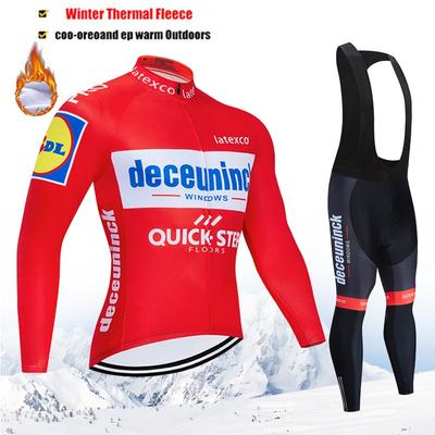STEP Зимний Термофлисовый Велосипедный Комплект Одежды Мужской MTB Велосипедная Одежда Ношение Ropa Ciclismo Гонки Команда Велосипедная Одежда 2026