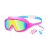 Kids Swim Goggles with Nose Clip And Earplug Anti-Fog UV Protection Pool Glasses Anti Shattered Lens for Boys Girls