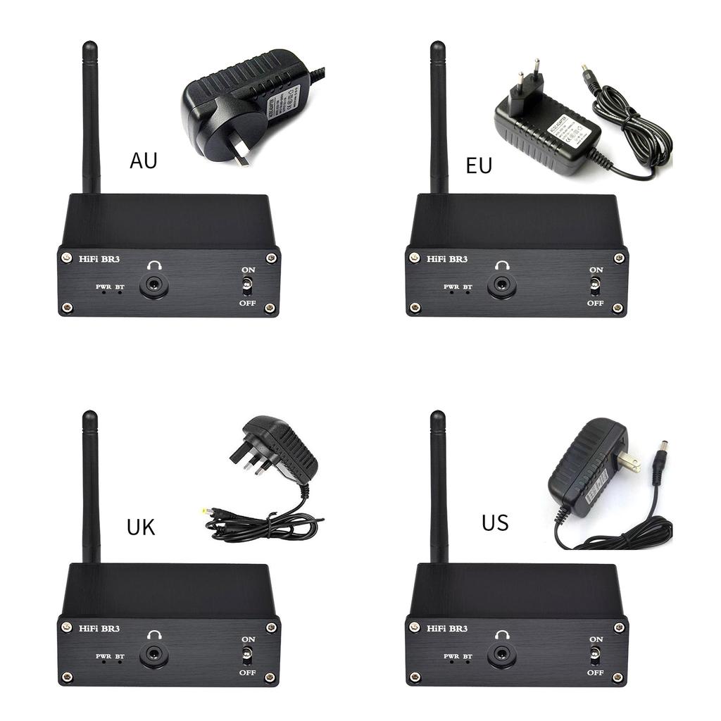 BR3 HiFi Bluetooth-совместимый приемник 5.0 QCC5125 Собранный чип для цифрового оптического коаксиального кабеля 3,5AUX LDAC AptxHD