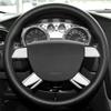 4 шт. Наклейка на рулевое колесо салона автомобиля для Ford Focus MK2 2005 2006 2007 2008 2009 2010 2011 Аксессуары для украшения