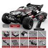Remote Control Car, 1:18 Scale 28 KPH High Speed Off Road Vehicle with LED Headlights, 4WD All Terrain Electric Crawler