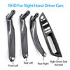 4pcs Set LHD RHD Interior Door Armrest Pull Handle Cover Trim Replacement For BMW X5 X6 E70 E71 E72