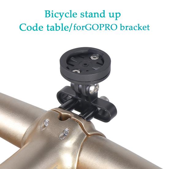 Крепление для велосипедного компьютера GoPro, регулируемое, легкое, универсальное, для горного велосипеда, на руль, для экшн-камеры, держатель для фонаря, аксессуары для велосипеда