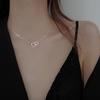 Girls Heart Shape Pendant Necklace Women's Sweater Choker Necklace Cute Choker Jewelry Bracelet