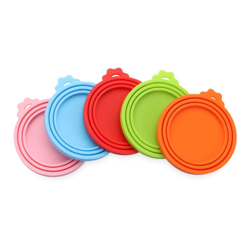 Hot Box Cover Pet Supplies Silicone Can Lid Food Tin Cover Cans Cap Pet Can Covers