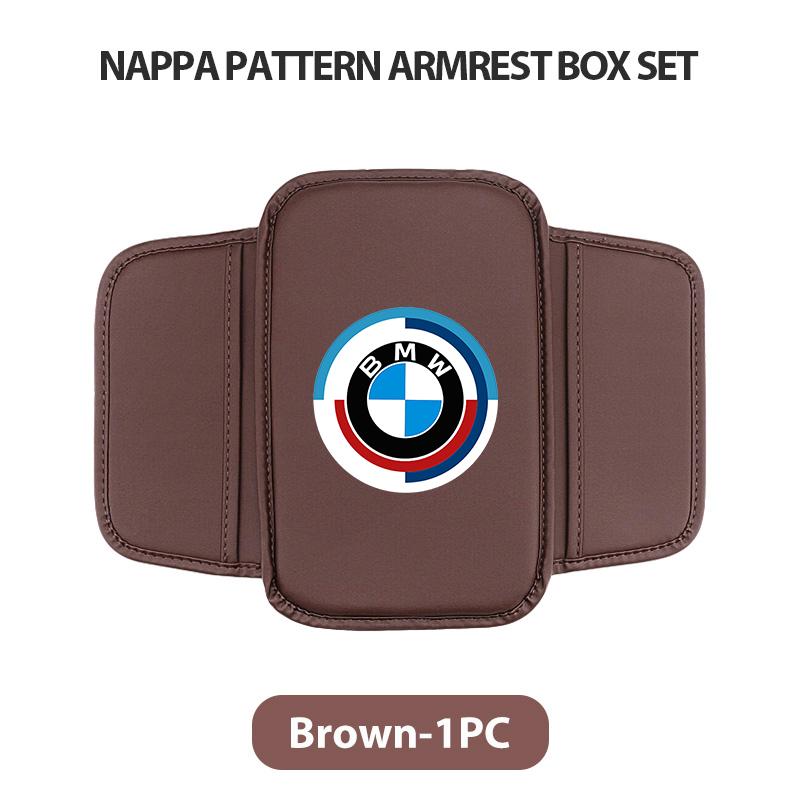 Car Seat Armrest Box Pad Elbow Cushion Height Storage Pocket For BMW X1 X2 X3 X4 X5 X6 F49 F39 F25 G01 F16 G06 G07 F25 F30 ADMVN1