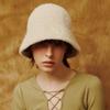Poesiedame [Life PORTRAIT] Angora Knit Hat In Ivory