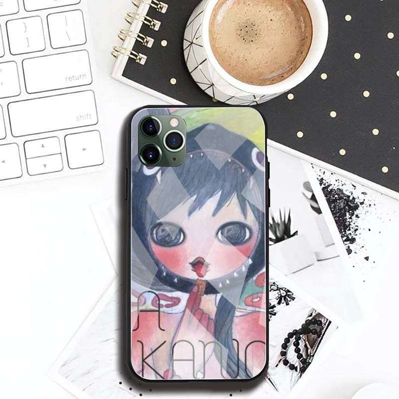 Aya Takano Чехол для телефона Закаленное стекло Для iPhone 13 12 11 Pro Mini XR XS MAX 8 X 7 6S 6 Plus SE 2020 чехол