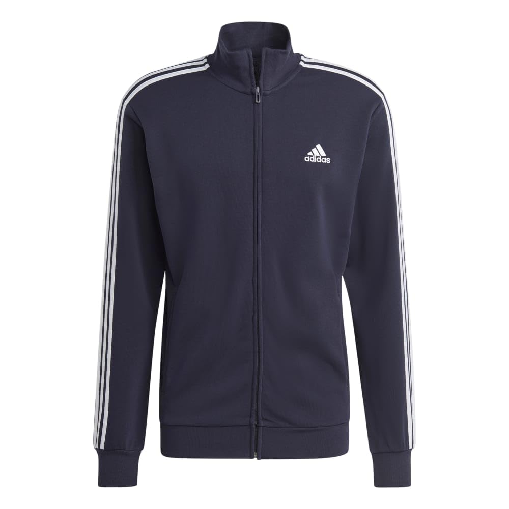 Мужской спортивный костюм Adidas ECT00 Legend Ink Basic из французской махры, размер M (IC6765) Комплект с тремя полосками,