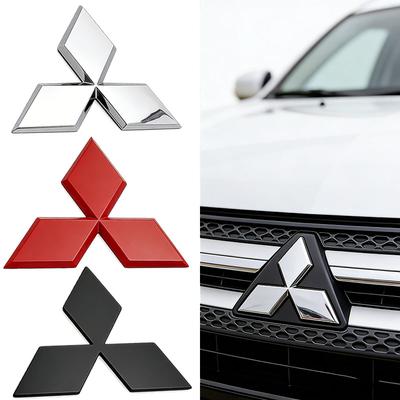 ABS для Outlander Ralliart Lancer ASX Pajero Eclipse EVO Grandis Автомобиль Передняя Решетка Радиатора Значок Задняя Крышка Багажника