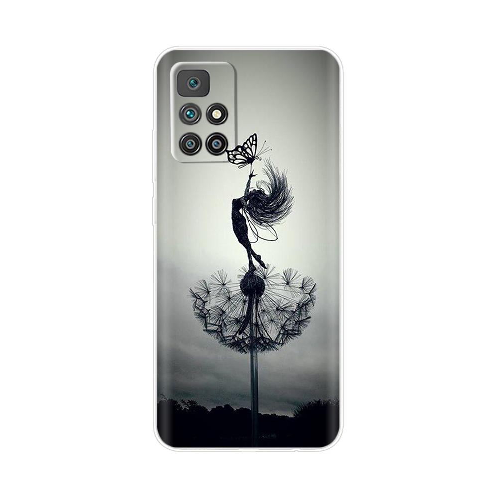 Чехол Для Xiaomi Redmi 10 Чехол Для Redmi 10 2022 Coque Чехол Для Телефона Силиконовый Бампер Ударопрочный Задний Чехол Для Redmi 10 Fundas 6.5"