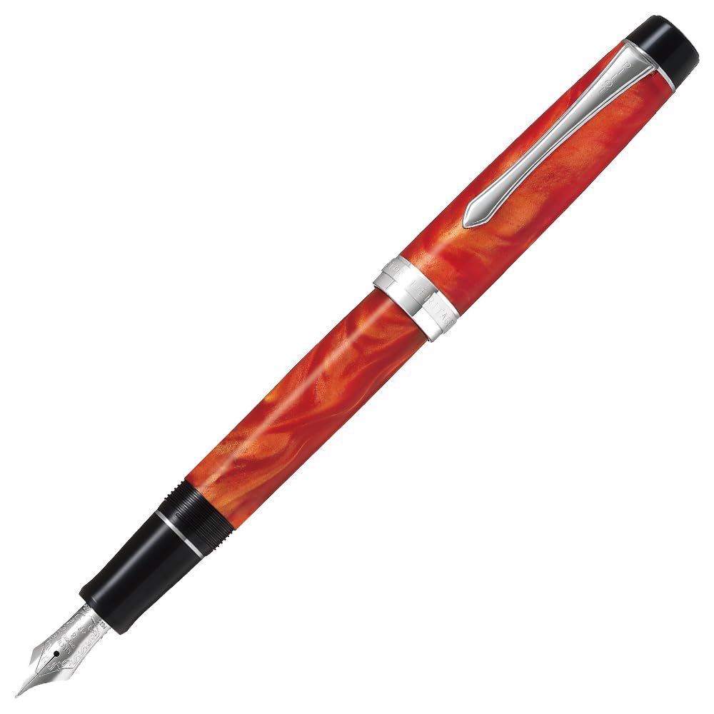 PILOT Манненхицу Custom Heritage SE MAOF Мраморный FKVH3MRMAOF Ручка, Оранжевый,