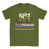 King TADEJ POGACAR  Cotton T-Shirt For Men Summer  Y2K Retro T Shirts O Neck Harajuku Tees Oversized Pattern Tops