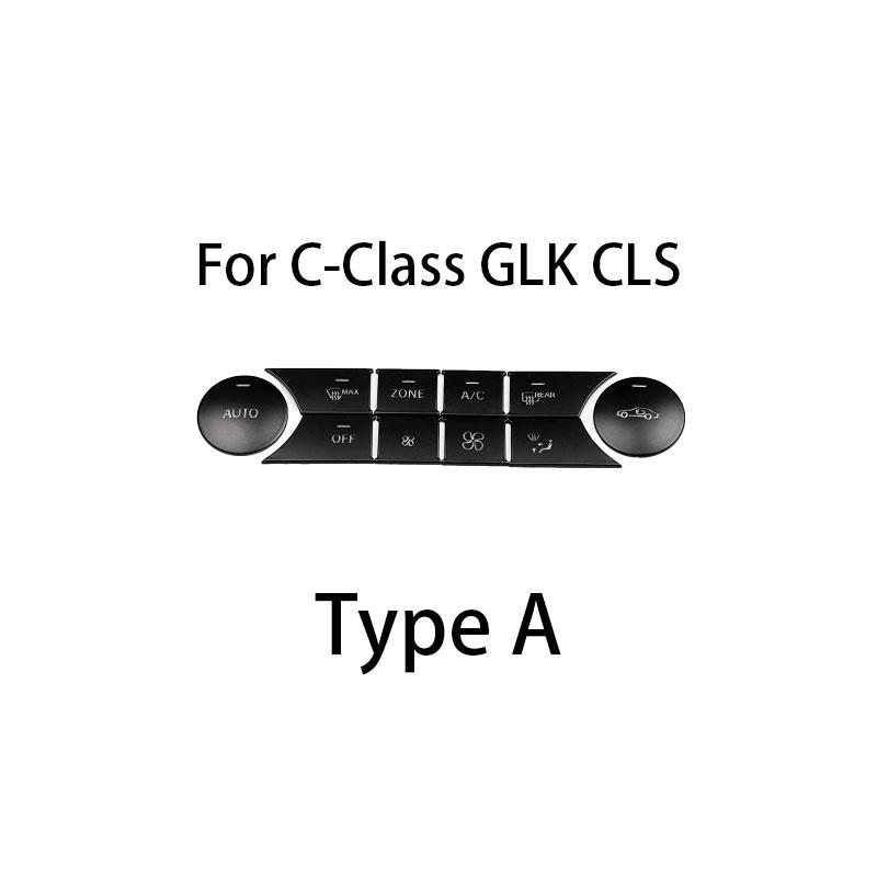 For Mercedes Benz B C E Class GLA CLA ML GL GLK GLS W166 W176 W246 W242 W204 X204 W212, Car Steering Wheel Buttons Trim Cover