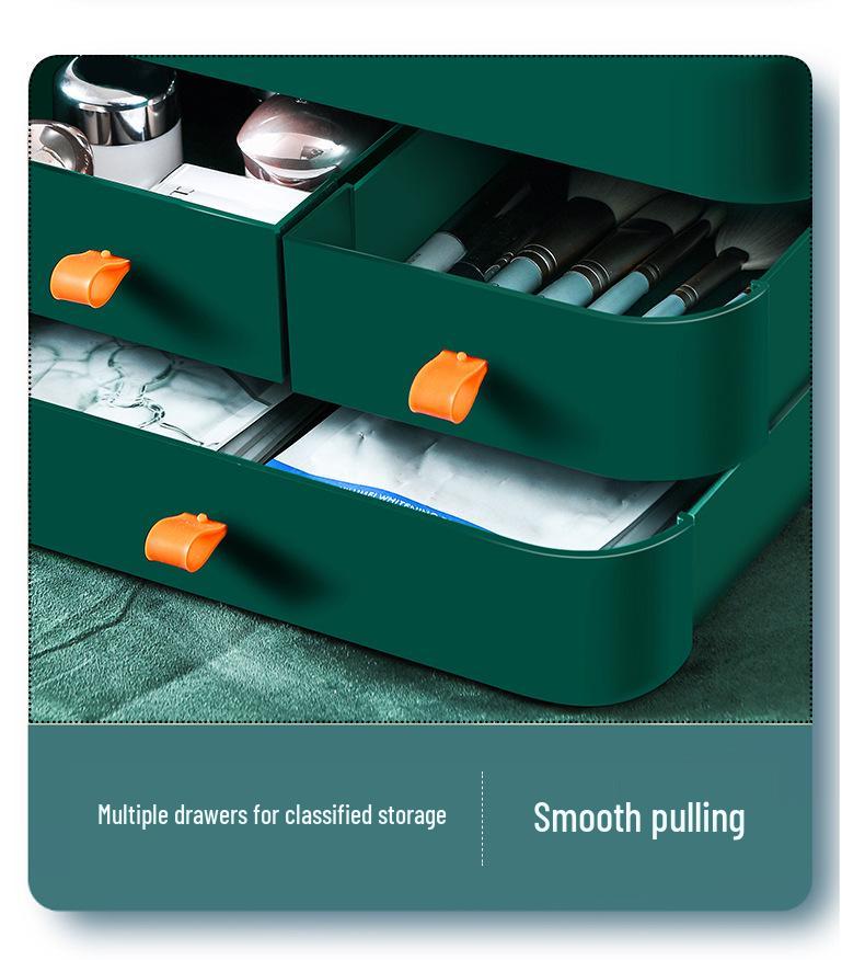 Органайзер для косметики и украшений: Пылезащитная стойка для хранения средств по уходу за кожей, губной помады и многого другого