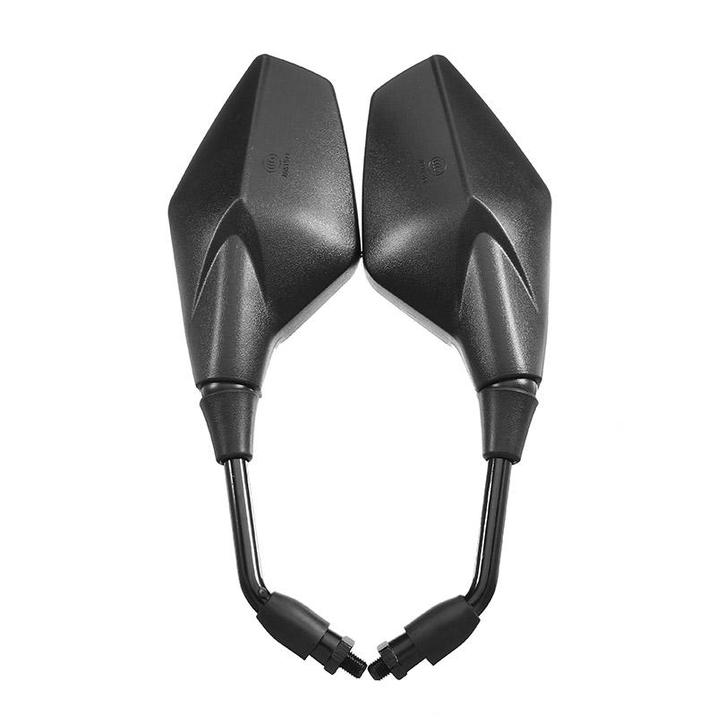 2 шт./пара зеркало заднего вида для мотоцикла, скутера, электровелосипеда, зеркала заднего вида, заднее боковое зеркало 10 мм, универсальное