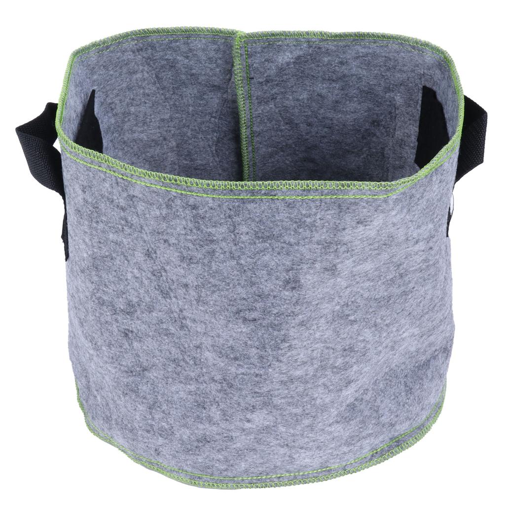 Gardening NonWoven Plant Grow Bag Environmentally Friendly Plan Planter Bag for Outdoor(5 Gallons 30x25cm )