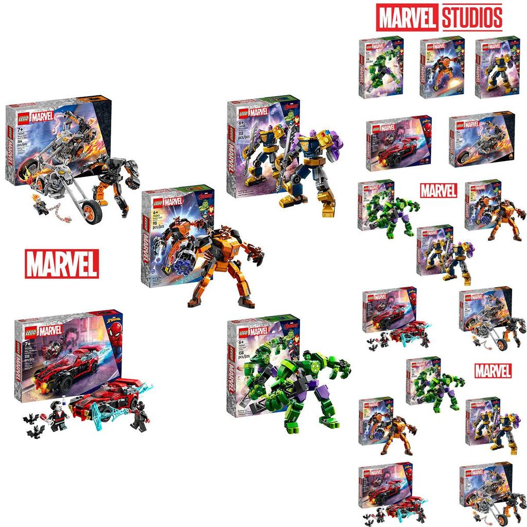 The Avengers Superhero Series Green Giant Invincible Mech Building Blocks Educational Toy For Kids