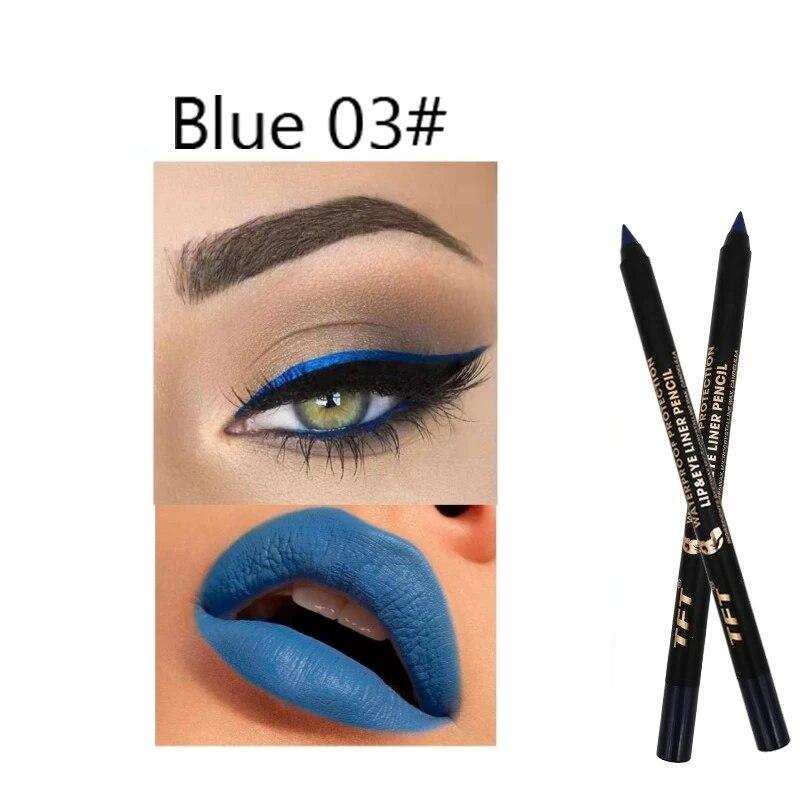 Стойкий карандаш для губ, 15 цветов, косметический макияж для губ, матовый мягкий карандаш для губ, карандаш для подводки глаз для женского макияжа, корейский