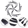 Black Sleeved Temperature Control Fan Cable Connector Pwm Extension Cables Cooling System