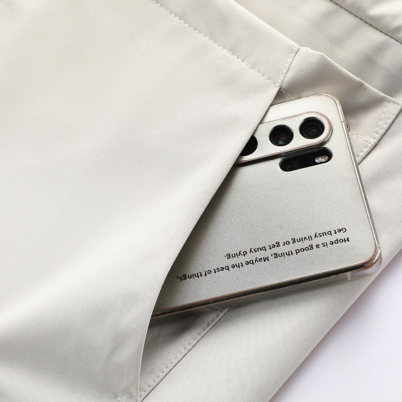 Hooded Jacket Men, In Spring and Autumn, Outdoor Windbreaker Jackets, Mid-length, Windproof, Warm Clothing