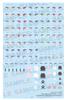 KOTOBUKIYA Megami Device Mao Eye Decal Set Scale Plastic Model MSG PUNIMOFU 1/1