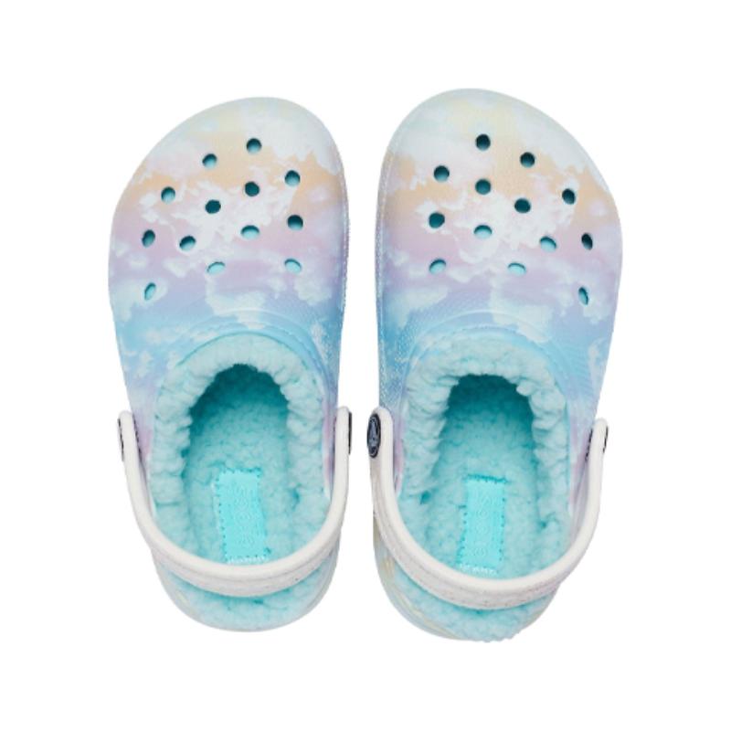 Crocs Классические сабо с подкладкой Out Of The World Сабо Светло-голубые Детские