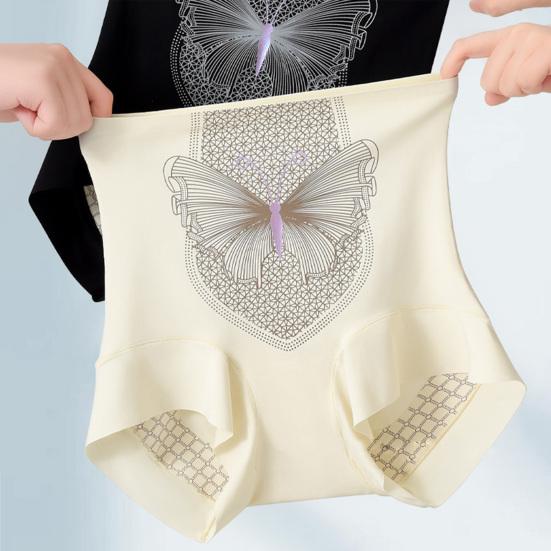 Женское нижнее белье с высокой талией, полностью закрывающие трусы, мягкие дышащие послеродовые трусы, эластичные трусы, утягивающие живот, женские трусики